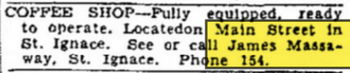 Grand Motel - May 1957 Coffee Shop For Sale